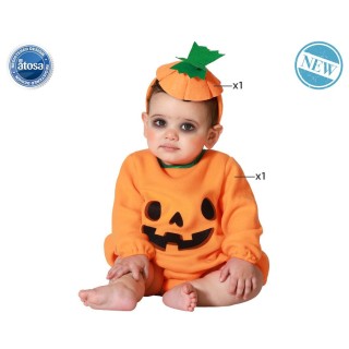 Costume baby citrouille