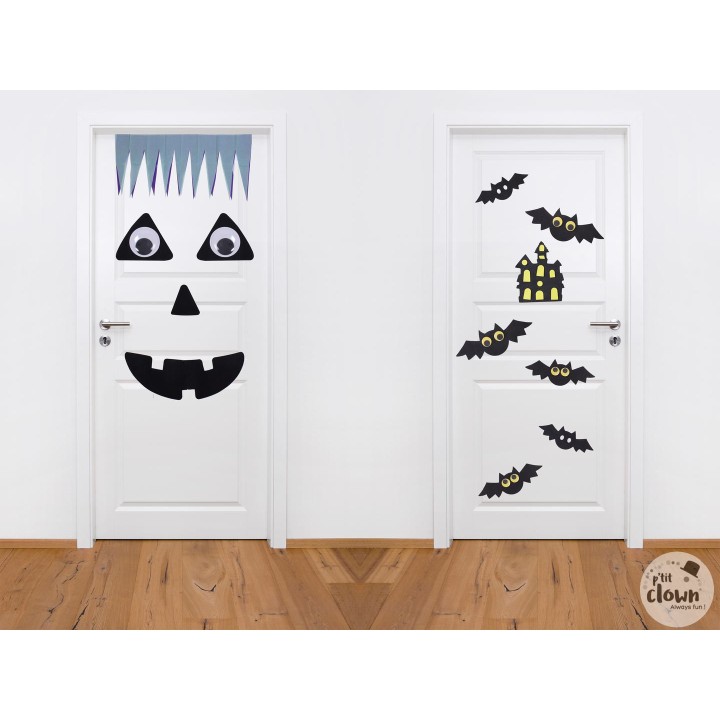 Décor porte Halloween