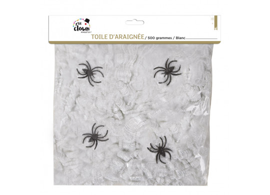 Toile araignée blanche 500gr