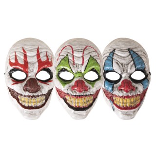 Masque adulte clown maléfique