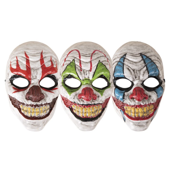 Masque adulte clown maléfique