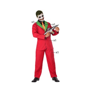 Costume homme joker rouge