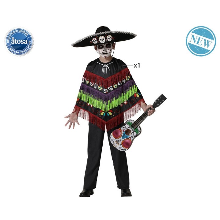 Costume enfant garçon poncho