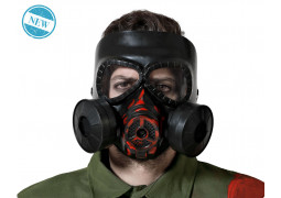 Masque adulte latex masque à gaz