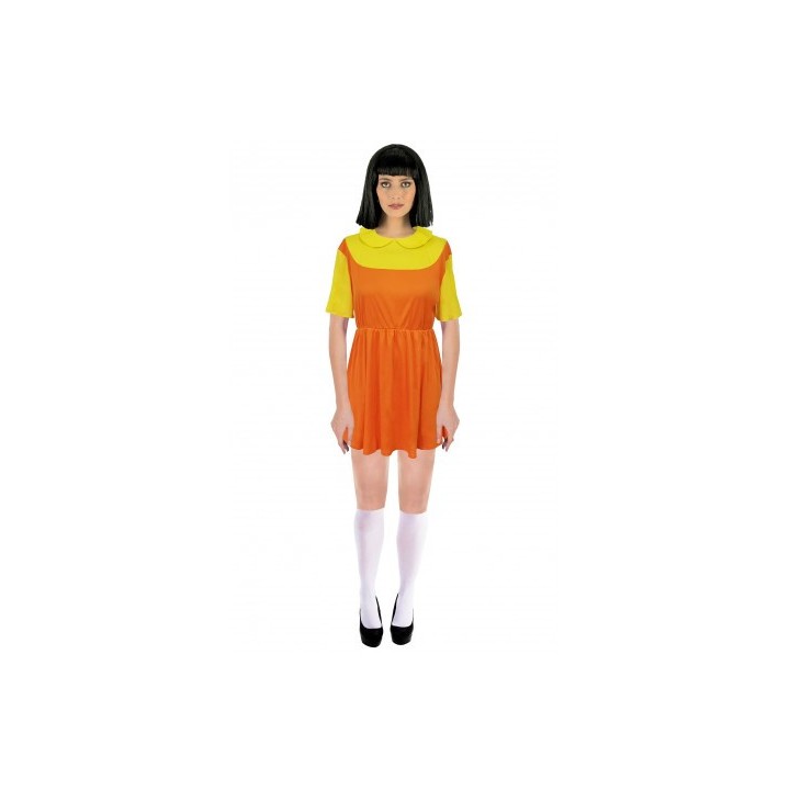Costume femme Squid game poupée