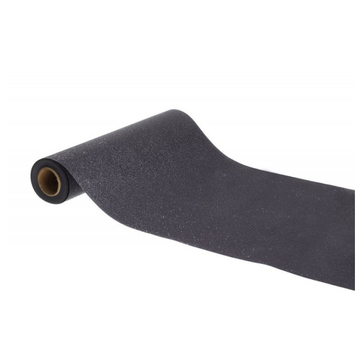 Chemin de table pailleté noir prémium