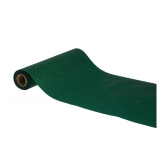 Chemin de table pailleté vert prémium