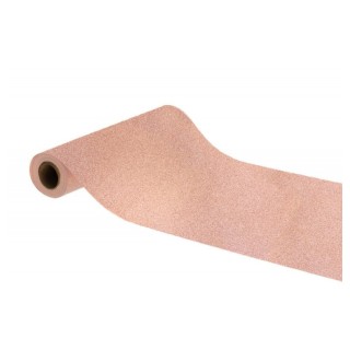 Chemin de table pailleté rose gold prémium