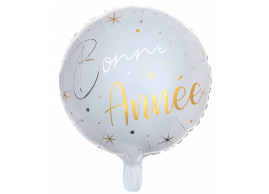 Ballon aluminium bonne année