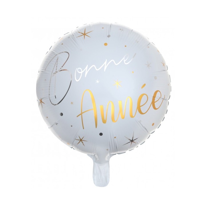 Ballon aluminium bonne année