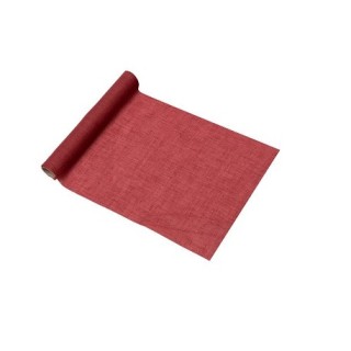 Chemin de table mousseline terracotta 28cmx5m