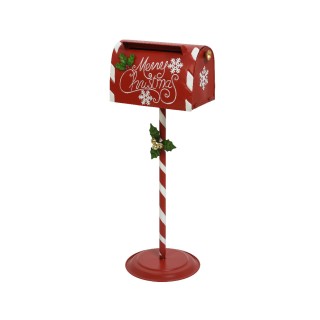 Boite aux lettres de Noël sur pied