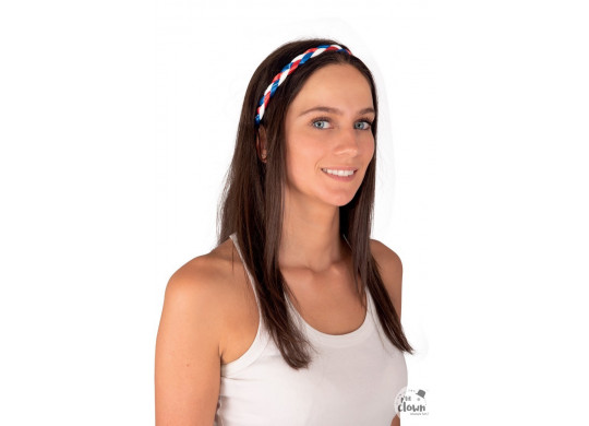 Headband bleu/blanc/rouge