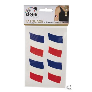Tatouage drapeau France