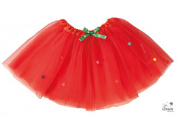 Tutu de Noël enfant rouge