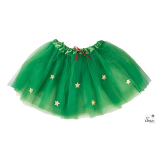 Tutu de Noël enfant vert