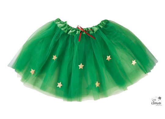 Tutu de Noël enfant vert