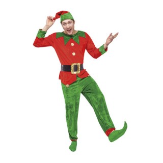 Costume adulte homme lutin de Noël