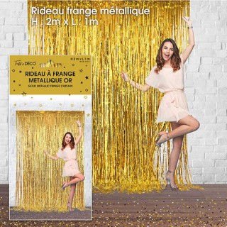 Rideau lametta or 1x2m