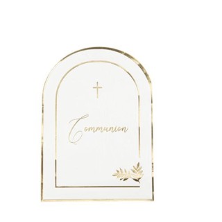 16 Serviettes Communion pureté