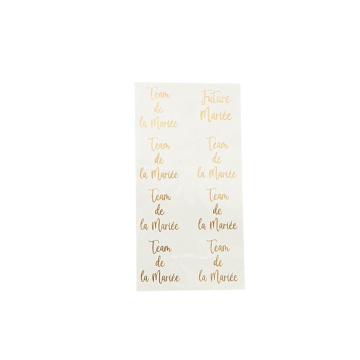 16 Tatouages Team de la mariée
