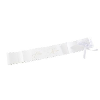 Echarpe dentelle Future mariée