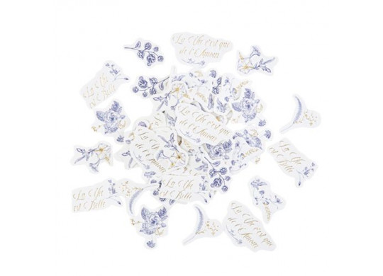 100 confettis toile de jouy