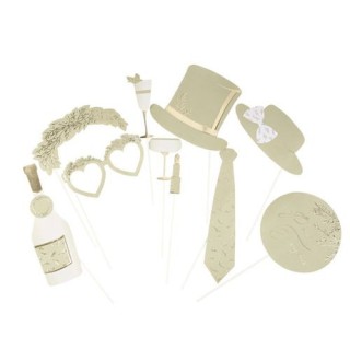 Kit photobooth vert sauge jolis brins