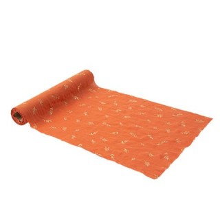 Chemin de table mousseline terracotta jolis brins