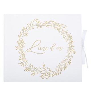 Livre d'or blanc jolis brins