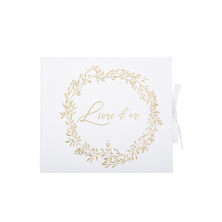 Livre d'or blanc jolis brins