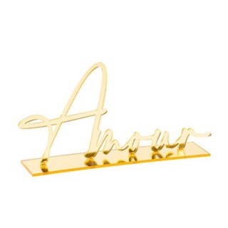 Mot Amour plexi or
