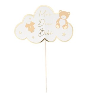 Cake topper baby nude