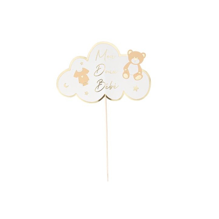 Cake topper baby nude