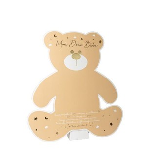 Jeu gender reveal ours baby nude + 32 stickers