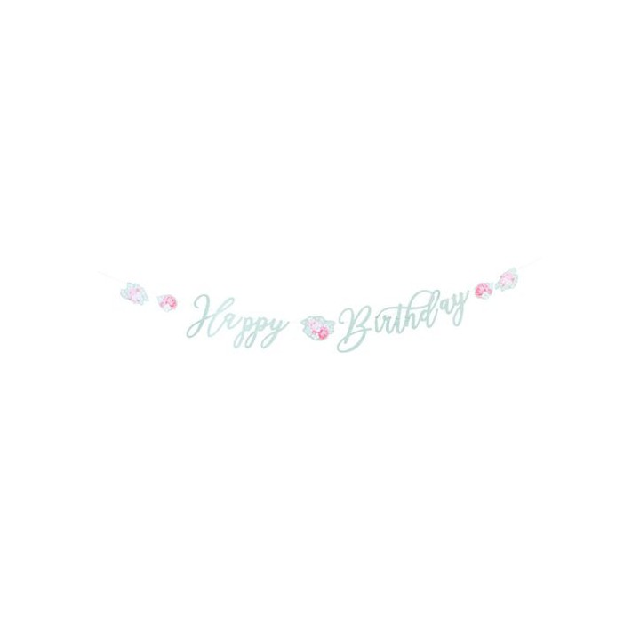 Guirlande Happy birthday spring