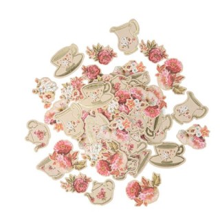 100 confettis liberty vintage