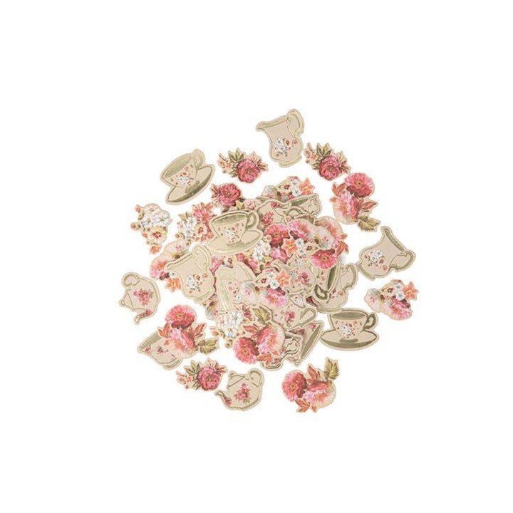 100 confettis liberty vintage