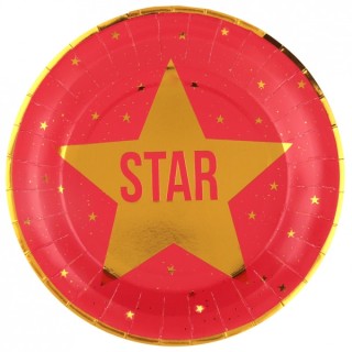 10 assiettes Hollywood