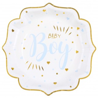 10 Assiettes baby boy