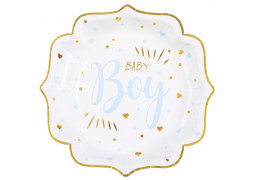 10 Assiettes baby boy