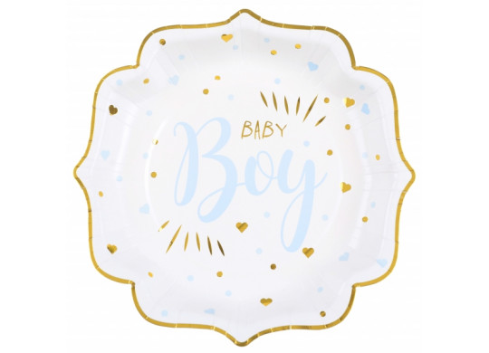 10 Assiettes baby boy