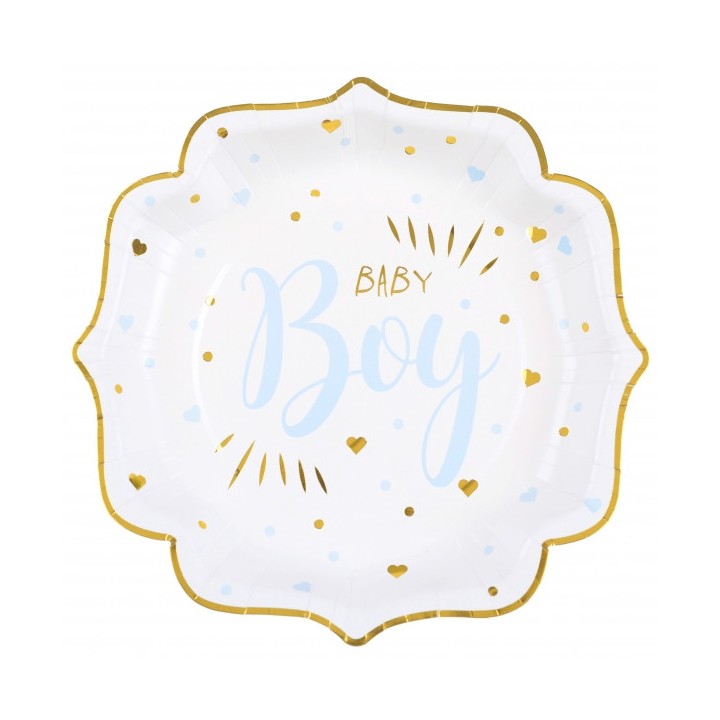 10 Assiettes baby boy