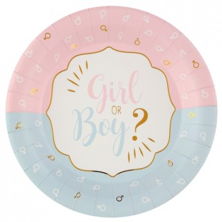 10 Assiettes girl or boy ?