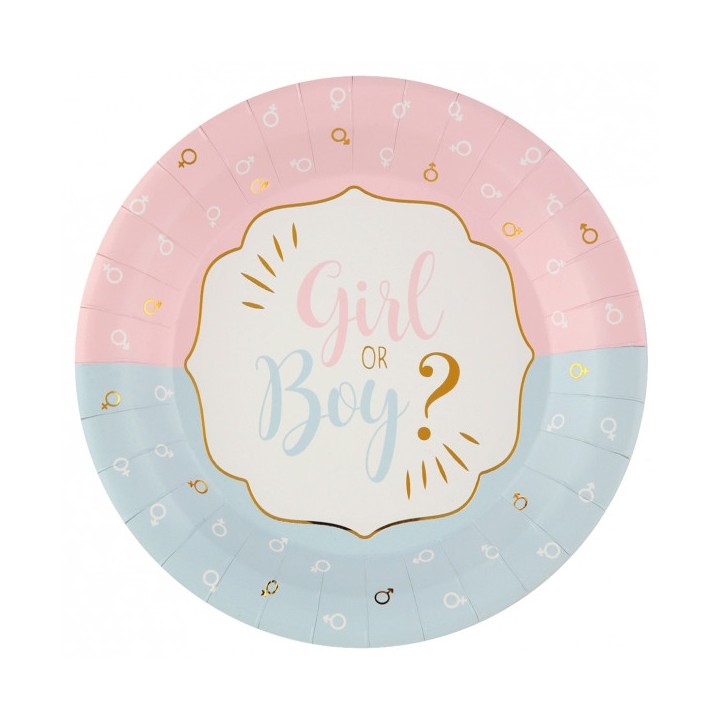10 Assiettes girl or boy ?