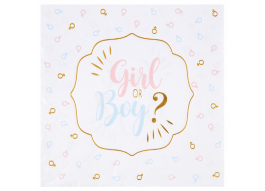 20 Serviettes girl or boy ? 20 Serviettes girl or boy ?