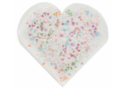20 Serviettes mariage fleuri