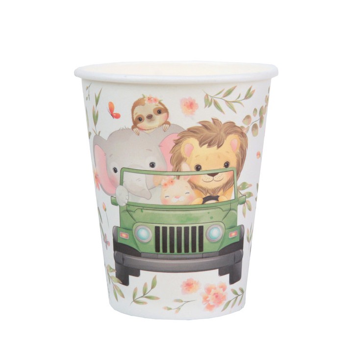 10 Gobelets petits explorateurs