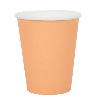 Gobelet carton corail 25cl