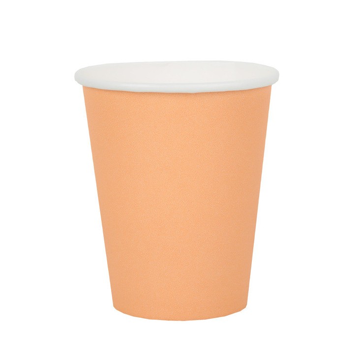 Gobelet carton corail 25cl